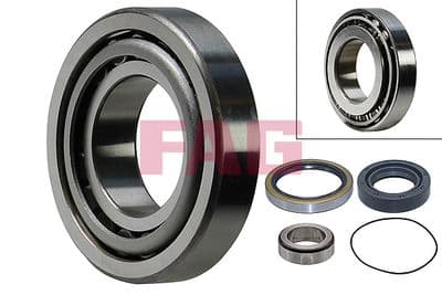 Juego de balero de rueda Schaeffler FAG 713 6195 40
