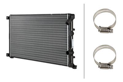 Radiador, refrigeración del motor HELLA 8MK 366 311-791