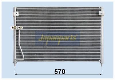 Condensador, aire acondicionado JAPANPARTS CND253016