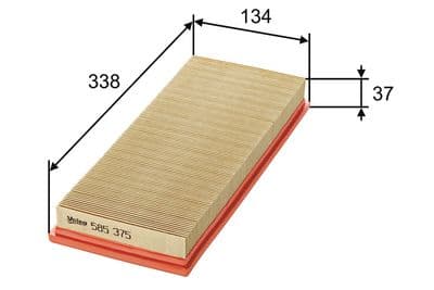 Filtro de aire VALEO 585375