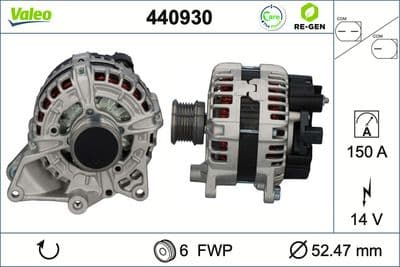 Alternador VALEO 440930