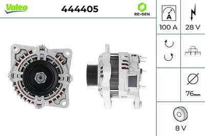 Alternador VALEO 444405