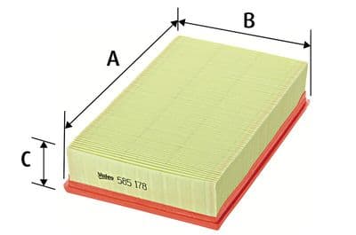 Filtro de aire VALEO 585178