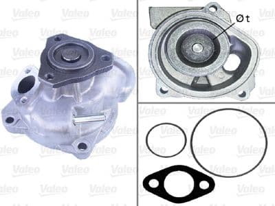 Bomba de agua, refrigeración del motor VALEO 506713