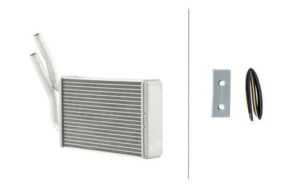 Radiador de calefacción, calefacción interior HELLA 8FH 366 336-491