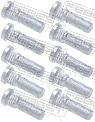 Perno de rueda FEBEST 0184-004-PCS10