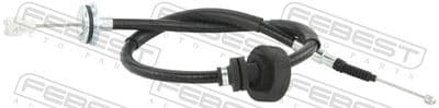 Cable de accionamiento, freno de estacionamiento FEBEST 19100-E70RH