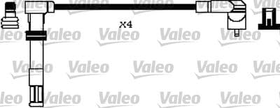 Juego de cables de encendido VALEO 346196