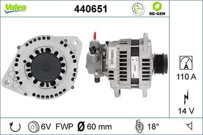 Alternador VALEO 440651
