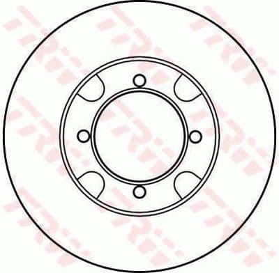 Disco de freno TRW DF2589
