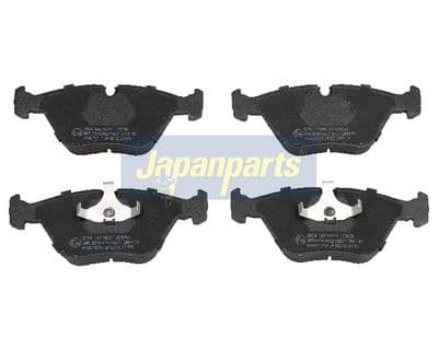 Juego de balatas de freno JAPANPARTS PA-0654AF
