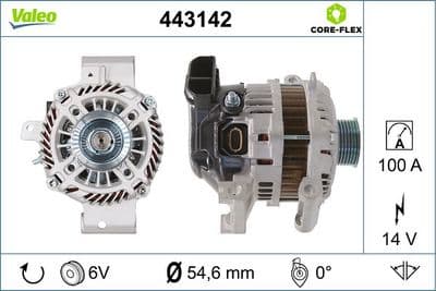 Alternador VALEO 443142