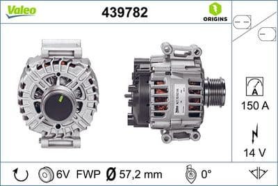 Alternador VALEO 439782
