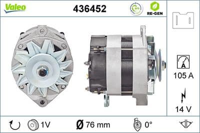 Alternador VALEO 436452