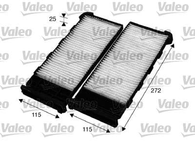 Filtro, aire del interior VALEO 715561