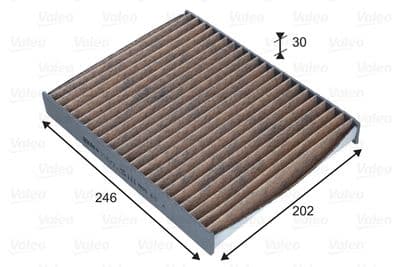 Filtro, aire del interior VALEO 701042