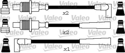Juego de cables de encendido VALEO 346649