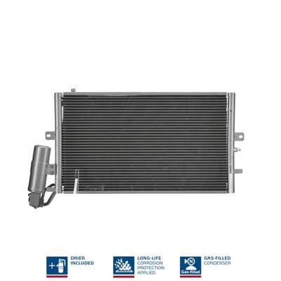 Condensador, aire acondicionado NISSENS 94862