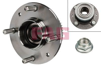 Juego de balero de rueda Schaeffler FAG 713 6260 80