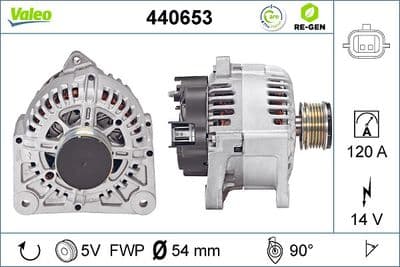 Alternador VALEO 440653