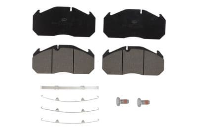 Juego de balatas de freno HELLA 8DB 355 061-711