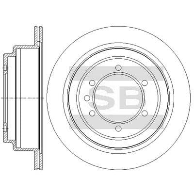 Disco de freno Hi-Q SD4271