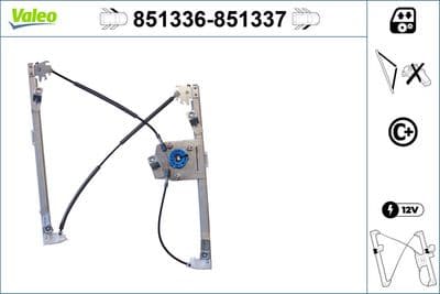 Elevador para ventanas VALEO 851336