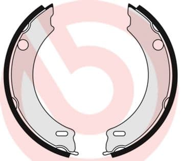 Juego de zapatas de frenos, freno de mano BREMBO S 86 508