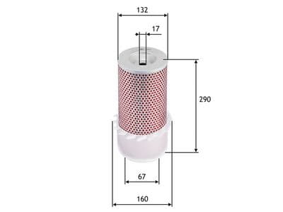 Filtro de aire VALEO 585636