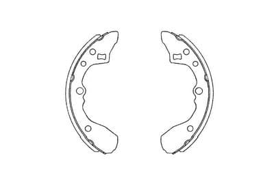 Juego de zapatas de frenos Kavo Parts KBS-5409