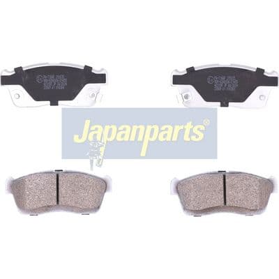 Juego de balatas de freno JAPANPARTS PA-716AF
