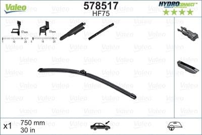 Limpiaparabrisas VALEO 578517