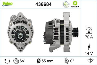 Alternador VALEO 436684