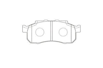 Juego de balatas de freno Kavo Parts KBP-2062