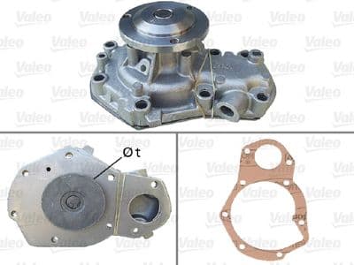 Bomba de agua, refrigeración del motor VALEO 506315