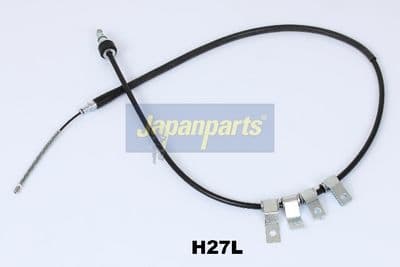 Cable de accionamiento, freno de estacionamiento JAPANPARTS BC-H27L