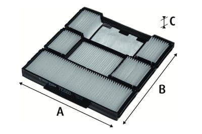 Filtro, aire del interior VALEO 715880