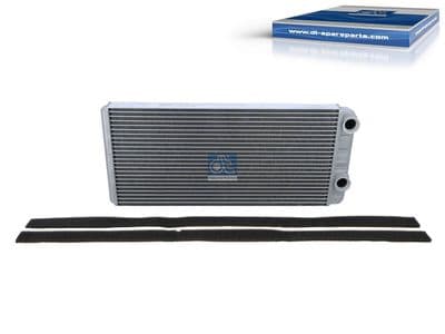 Radiador de calefacción, calefacción interior DT Spare Parts 2.76009