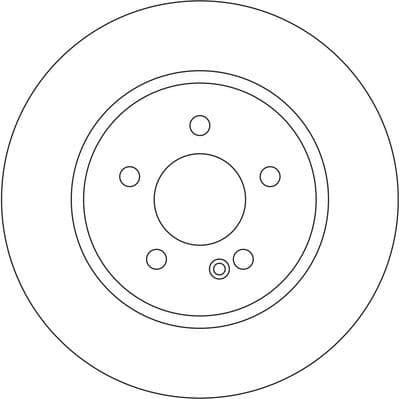 Disco de freno TRW DF6285