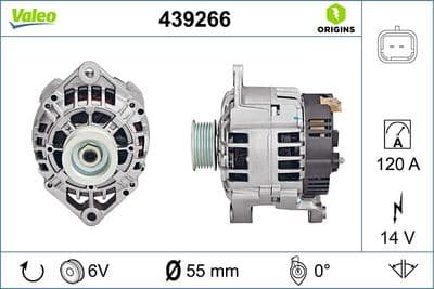 Alternador VALEO 439266