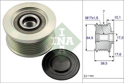 Rueda libre del alternador Schaeffler INA 535 0177 10