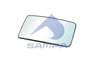 Cristal de espejo, espejo retrovisor exterior SAMPA 022.127