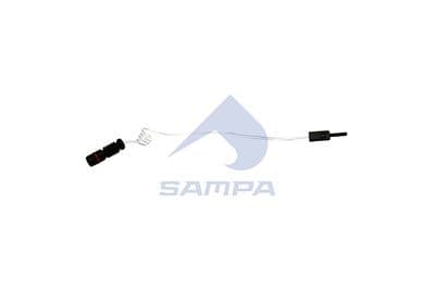 Contacto de aviso, desgaste de balatas de frenos SAMPA 206.381