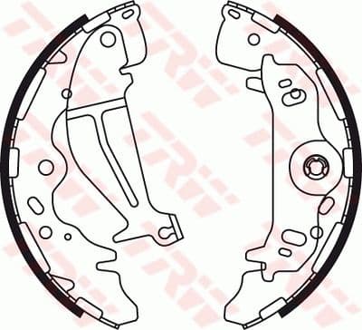 Juego de zapatas de frenos TRW GS8774