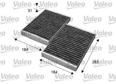 Filtro, aire del interior VALEO 715643