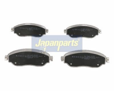 Juego de balatas de freno JAPANPARTS PA-1004AF