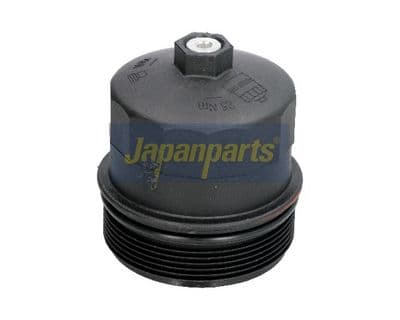 Cubierta, caja de filtro de aceite JAPANPARTS FOC-003