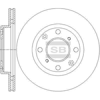 Disco de freno Hi-Q SD4131