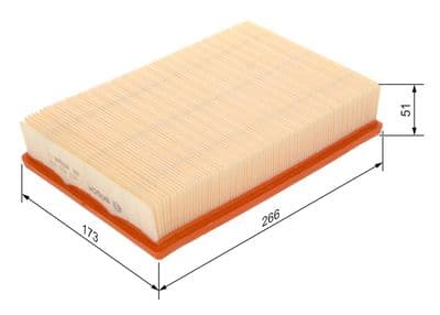 Filtro de aire BOSCH 1 457 433 099