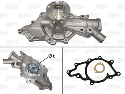 Bomba de agua, refrigeración del motor VALEO 506947